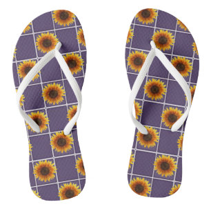 Flip Flops Sonnenblume Badesandalen