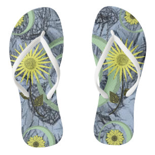 Flip Flops Sonnenblume Badesandalen