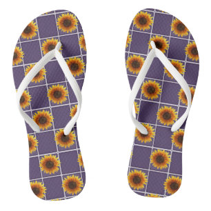 Flip Flops Sonnenblume Badesandalen