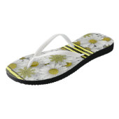 Flip Flops Sonnenblume Badesandalen (Schrägansicht)