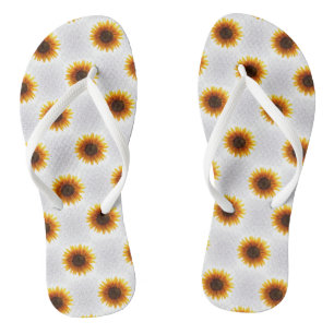 Flip Flops Sonnenblume Badesandalen