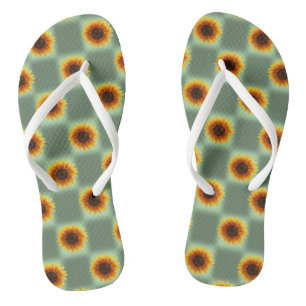Flip Flops Sonnenblume Badesandalen