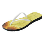Flip Flops Sonnenblume Badesandalen (Schrägansicht)
