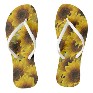 Flip Flops Sonnenblume Badesandalen