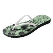 Flip Flops Sonnenblume Badesandalen (Schrägansicht)