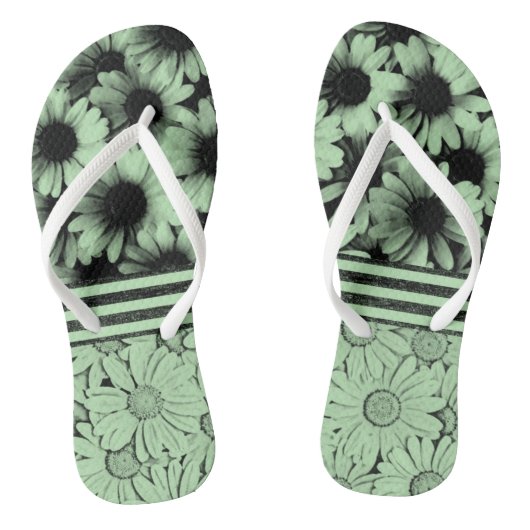 Flip Flops Sonnenblume Badesandalen (Fußbett)