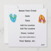 Flip Flops - SRF Einladung (Rückseite)