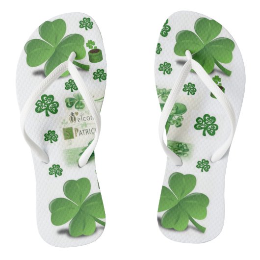 Flip Flops St. Patricks Day Badesandalen (Fußbett)