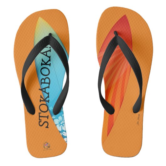 Flip Flops STOKABOKA! 2 (Surfboards) Badesandalen (Fußbett)