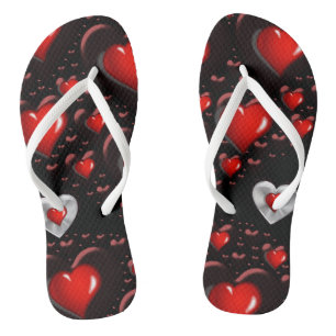 Flip Flops Valentinstag Badesandalen