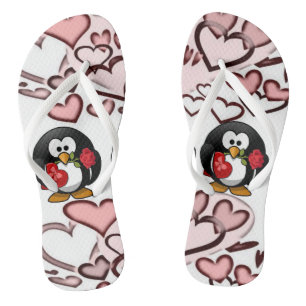 Flip Flops Valentinstag Badesandalen