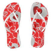 Flip Flops Valentinstag Badesandalen (Fußbett)