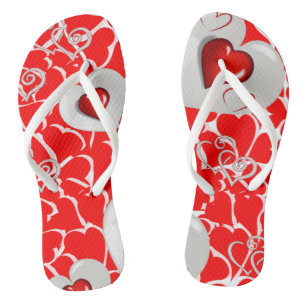 Flip Flops Valentinstag Badesandalen