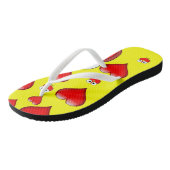 Flip Flops Valentinstag Badesandalen (Schrägansicht)