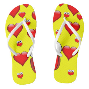 Flip Flops Valentinstag Badesandalen