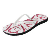 Flip Flops Valentinstag Badesandalen (Schrägansicht)