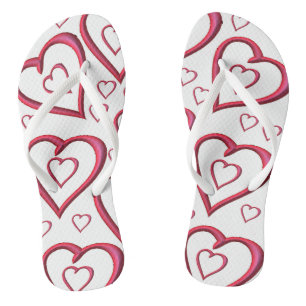 Flip Flops Valentinstag Badesandalen