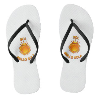 Flip Flops with Sol Brillo Sola Logo | Inspiration Badesandalen