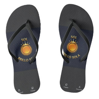 Flip Flops with Sol Brillo Sola Logo | Inspiration Badesandalen