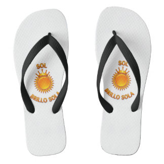 Flip Flops with Sol Brillo Sola Logo | Inspiration Badesandalen