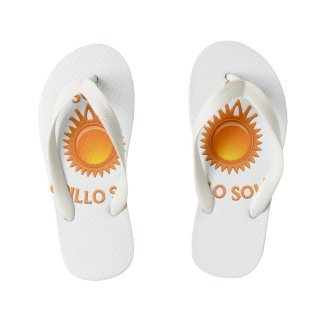 Flip Flops with Sol Brillo Sola Logo | Inspiration Kinderbadesandalen