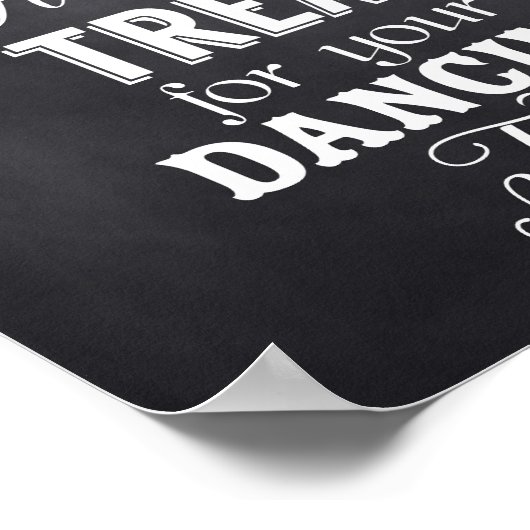 Flip Flops-Zeichen für Hochzeitsgast, Chalkboard, Poster (Ecke)