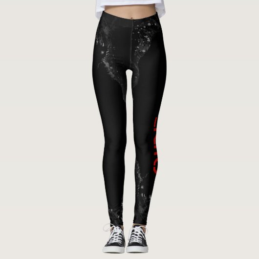 FLIP SIDE GRUNGE HF LEGGINGS (Vorderseite)