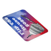 Flip The House Vote Blue 2026 Magnet (Rechte Seite)