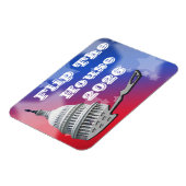 Flip The House Vote Blue 2026 Magnet (Linke Seite)