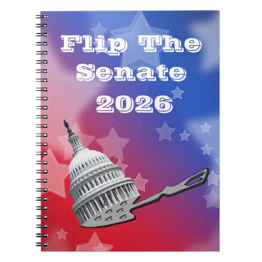 Flip The Senate Vote 2026 Notizblock (Vorderseite)