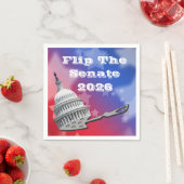 Flip The Senate Vote 2026 Serviette (Beispiel)