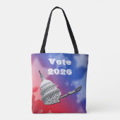 Flip The Senate Vote 2026 Tasche (Rückseite)