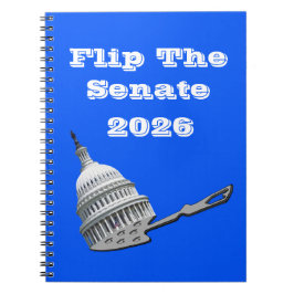Flip The Senate Vote Blue 2026 Notizblock