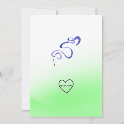 Flip, Tumble, Jump, Play Gymnastic Birthday Einladung (Rückseite)