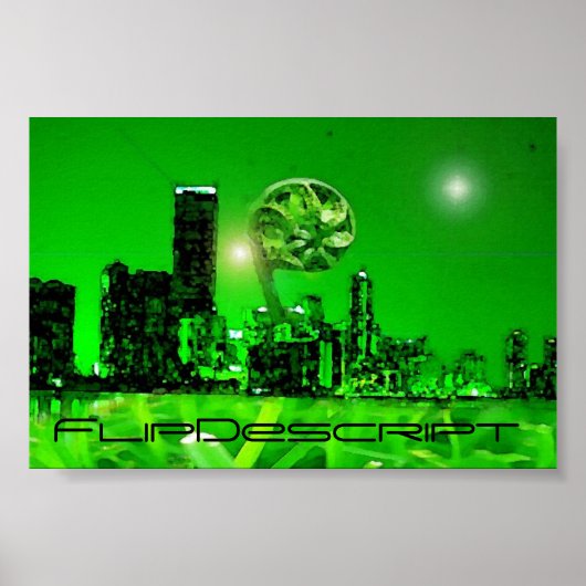 flipdeskript poster (Vorne)
