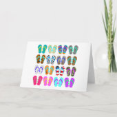 Flipflop-Diagramm Karte (Vorderseite)