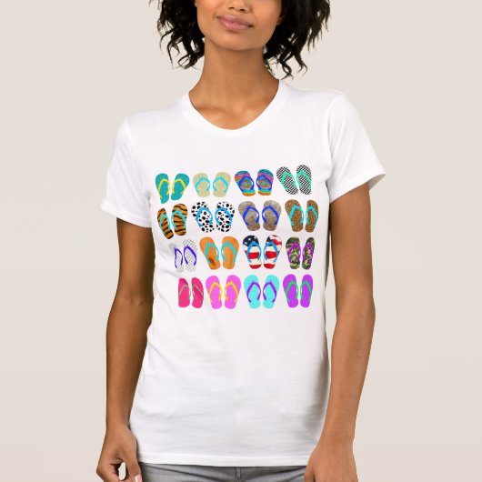 Flipflop-Diagramm T-Shirt (Vorderseite)