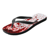 Flipflop Sandals Spritzer Vampire Gothic Badesandalen (Schrägansicht)