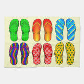 Flipflop-Spaß Handtuch (Horizontal)