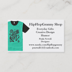 FlipFlopGranny GESCHÄFT Visitenkarte