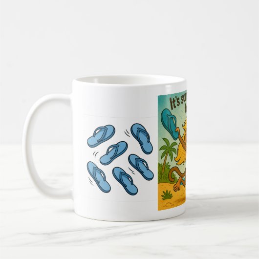 Flipflops Kaffeetasse (Links)
