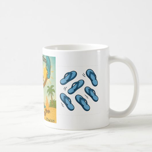 Flipflops Kaffeetasse (Rechts)