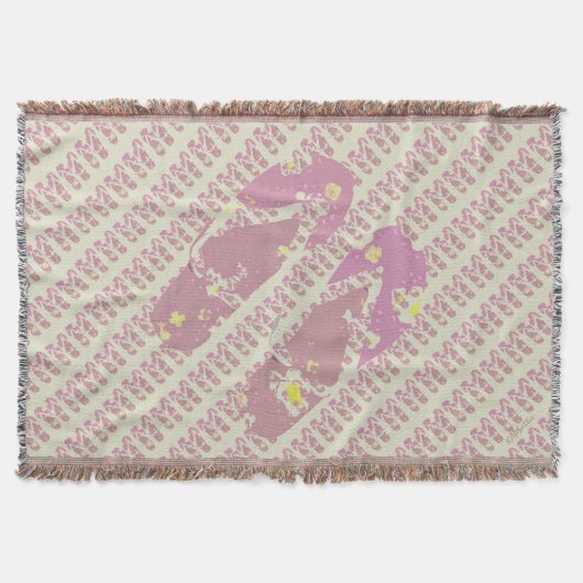 Flipflops (pink) decke (Vorderseite)