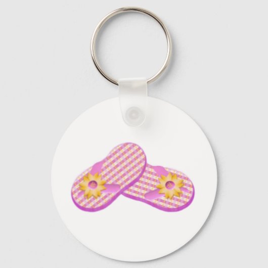 Flipflops Schlüsselanhänger (Vorderseite)