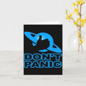 Flipn Sweet Don't Panic  Karte (Gelbe Blume)