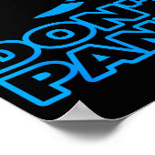 Flipn Sweet Don't Panic  Poster (Ecke)