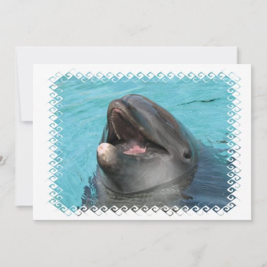 Flipper-Einladung Einladung (Vorderseite)