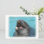 Flipper-Einladung Einladung (Stehend Vorderseite)