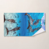 Flipper Fun Badhandtuch Set (Handtuch)