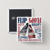 Flipper für Romney Button (Vorne & Hinten)